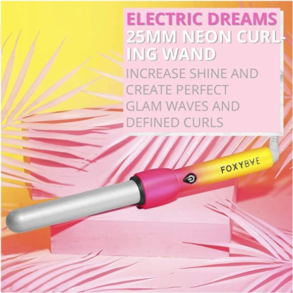 **FLASH SALE* FOXYBAE Electric Dreams Neon Curling Wand - Picture 4 of 7